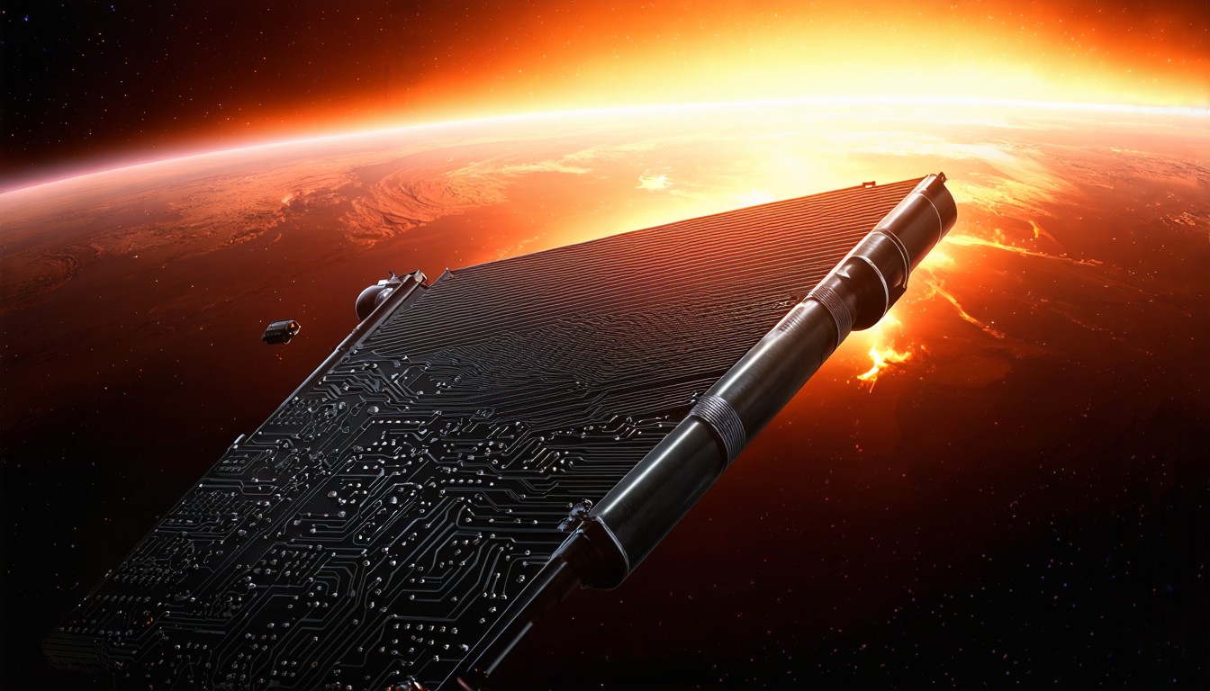 Problem of Heat Dissipation in Stellar AI: Black-Body Radiation Limits